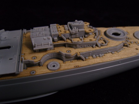 AW20014 Деревянная палуба для DKM Tirpitz