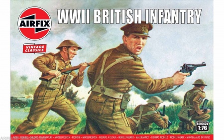 A00763V Набор солдатиков WWII British Infantry N. Europe Airfix