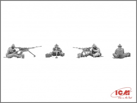 35501 Фигуры Советский спецназ (1979-1988) ICM