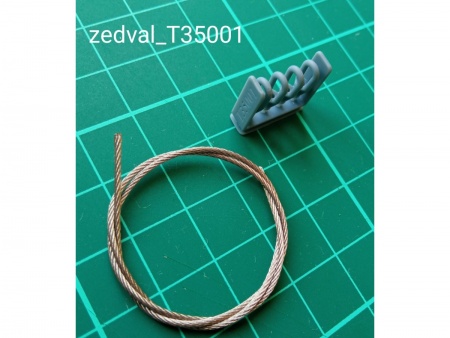 T35001 Трос с коушами вариант 1