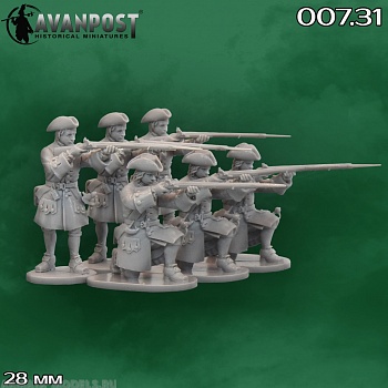 007.31АП Мушкетёры (1704 - 1721)