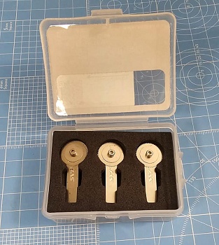 4948J Набор ревитеров d 15 мм, шаг - 0,85/0,9/1,0 мм, 3 шт.