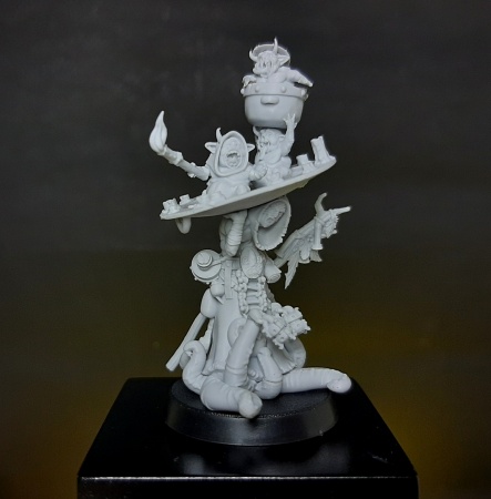 BCK-WG-012 Культист Скверны | Игровая миниатюра 32 мм Blood Carrot Knights