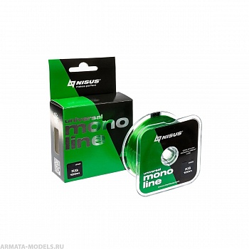 Леска MONOLINE Green 0,45mm/100m Nylon (N-MG-045-100) Nisus( цена указана за упаковку, в количестве 10шт.)