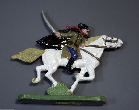 100-052 окрашеная фигура Чапае Солдатики "Ура"