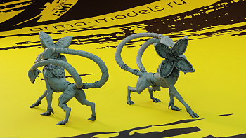 AM35176 Фигура пес мутант