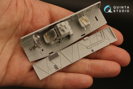 QD48289 3D Декаль интерьера кабины Ar 196A-3 (Italeri)
