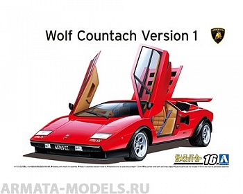 06336 Lamborghini Countach Wolf Ver.1 '75