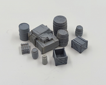 HE-35087 Набор бочек и ящиков HE-35087 Набор бочек и ящиков