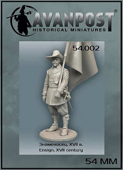 54.002АП Фигура Знаменосец, XVII в