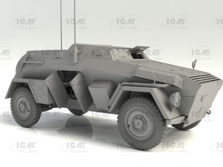 35111 Sd.Kfz. 247 Ausf.B с экипажем ICM
