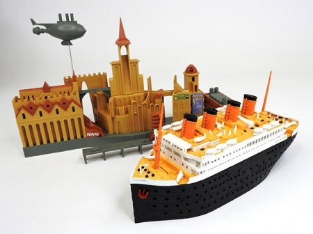 SL-002 Titanic - Port Scene & Vehicle Suyata
