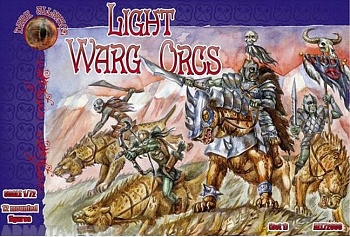ALL72009 Фигуры Light Warg Orcs 1/72 ALL72009 Фигуры Light Warg Orcs 1/72