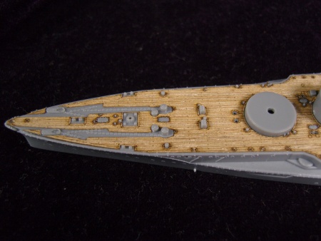 AW20081 Деревянная палуба для IJN Yamashiro 1941