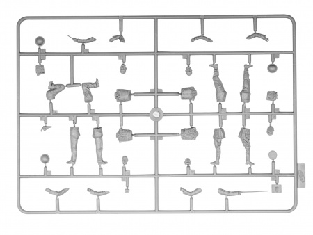35708 Фигуры, Британский танковый экипаж І МВ ICM