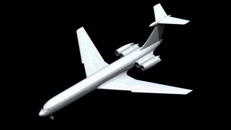 14406 Ильюшин-62М, Пассажирский самолет ВВС Германии ICM 14406 Ильюшин-62М, Пассажирский самолет ВВС Германии ICM