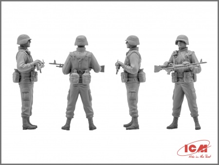35201 Фигуры Элитные войска США в Ираке ICM