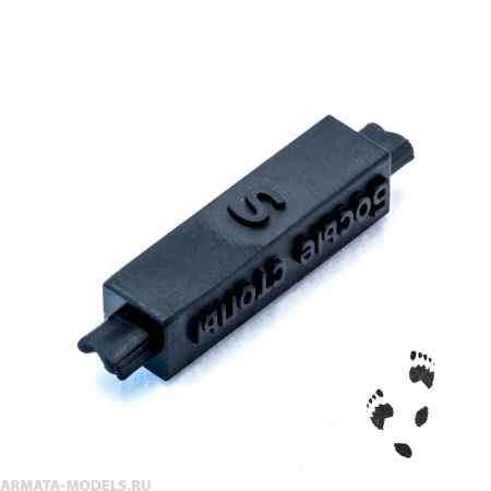 T-052 Штамп Босые Стопы, размер S