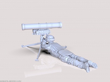 AM35659 Боец ВДВ РФ с комплектом «Корнет»