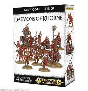 70-97 Набор Начни Собирать! Демоны Кхорна (Start Collecting! Daemons of Khorne) 70-97 Набор Начни Собирать! Демоны Кхорна (Start Collecting! Daemons of Khorne)