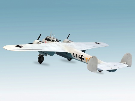 72304 Do-17Z-2, Германский бомбардировщик II МВ ICM 72304 Do-17Z-2, Германский бомбардировщик II МВ ICM