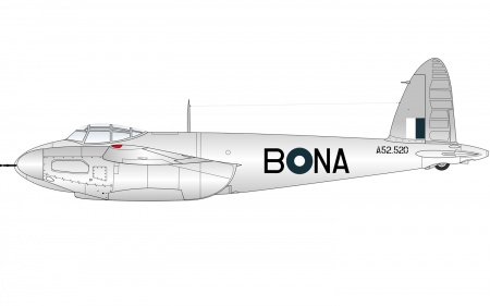 A03019 Самолет De Havilland Mosquito MkII/VI/XVIII Airfix