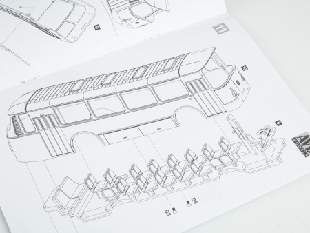 4029AVD Сборная модель ЛАЗ-695Н AVD Models
