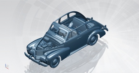 35475 Kapitan Седан, Германский легковой автомобиль ІІ МВ ICM 35475 Kapitan Седан, Германский легковой автомобиль ІІ МВ ICM