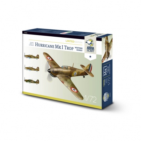 AH70026 Hurricane Mk I trop Western Desert Arma Hobby