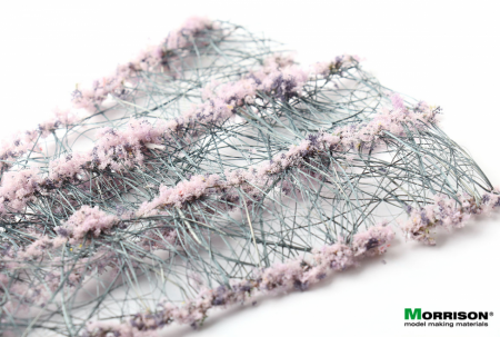 004lc005 Цветочные ленты для макета. Сиреневые соцветия.