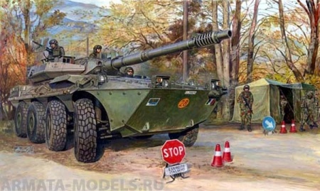 00387 САУ В1 Центауро (поздняя версия)  Trumpeter