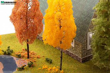 011beo020 Осенняя береза для макета 20 см. серия «Profi»