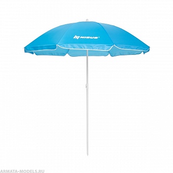 Зонт пляжный d 1,8м прямой голубой (19/22/170Т) (N-180) NISUS