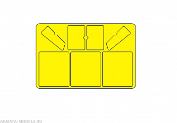 AM72107 Маска окрасочная для Искандер-М Звезда