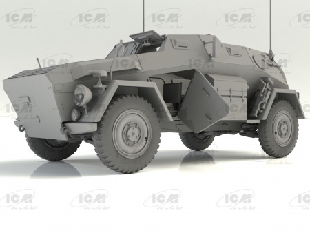 35111 Sd.Kfz. 247 Ausf.B с экипажем ICM
