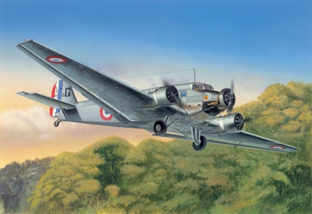 1265ИТ Самолет JU-52 "Toucan" Italeri
