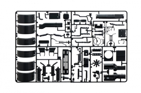 3943ИТ Автомобиль MERCEDES BENZ 2238 6x4 Italeri