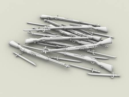 3114SOGA Трофейные японские винтовки Арисака Тип 38. SOGA Miniatures