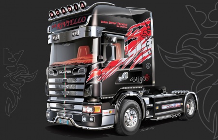 3922ИТ Грузовик SCANIA 164L TOPCLASS Italeri