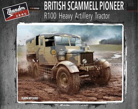 TM35202 Scammel Pioneer R100 Artillery tractor Thunder Model
