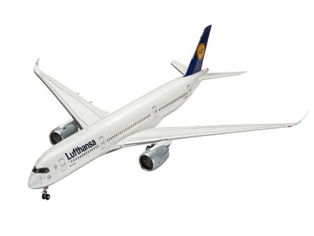 03938 Пассажирский самолет Airbus A350-900 авиакомпании Lufthansa Revell