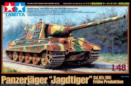 32569T Немецкое самоходное противотанковое орудие Jagdtiger Tamiya
