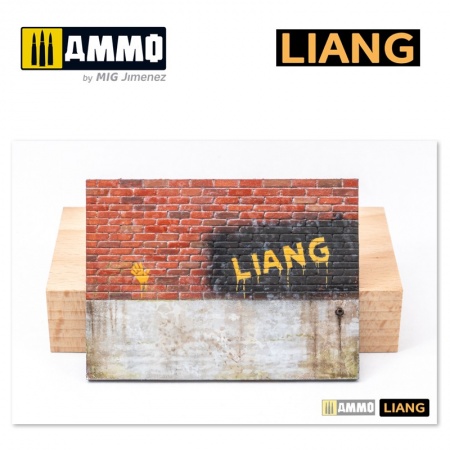 LIANG-0008 Набор трафаретов Paint Crack Effects Airbrush Stencils