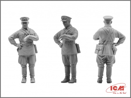 Набор фигурок 35181 Фигуры Советский танковый экипаж (1939-1942) ICM Набор фигурок 35181 Фигуры Советский танковый экипаж (1939-1942) ICM
