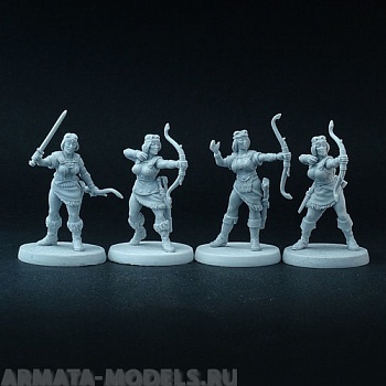BV-sa-14 Игровая миниатюра  Slavic Archers Славянские Лучники