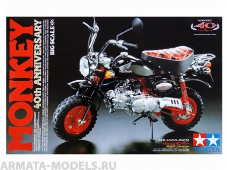 16032T 1/6 Honda Monkey 40th Anniversary Tamiya