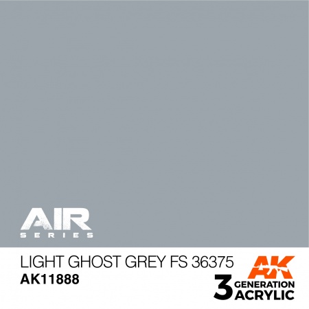AK11888 Краска акриловая 3Gen Light Ghost Grey FS 36375