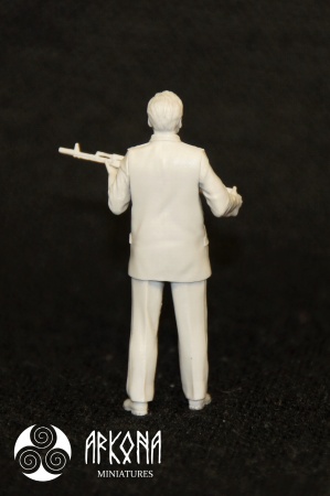 AR35-001 Михаил Калашников ( деревянная подарочная упаковка) Arkona Miniatures