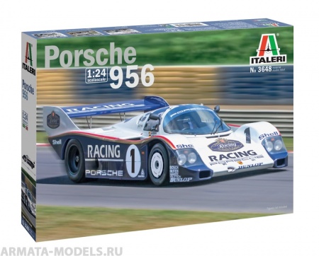 3648ИТ Автомобиль PORSCHE 956 Italeri 3648ИТ Автомобиль PORSCHE 956 Italeri