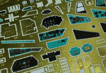 AM4845K Цветное фототравление Интерьер Ми-24